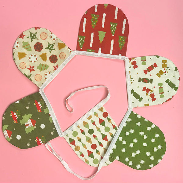 Sew-Your-Own Festive Christmas bunting | craft kit