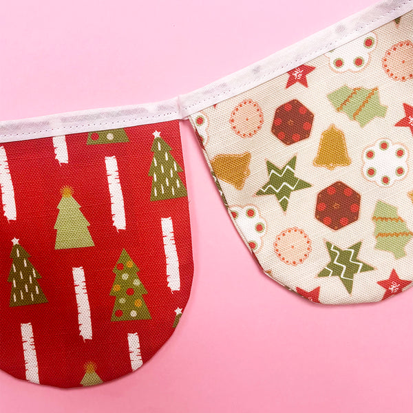 Sew-Your-Own Festive Christmas bunting | craft kit