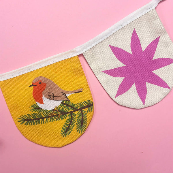 Sew-Your-Own Cosy Christmas bunting | craft kit