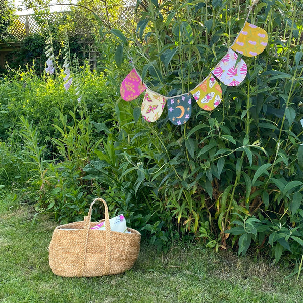 Sewing project | Midsummer night bunting | make your own