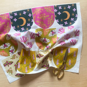 Sewing project | Midsummer night bunting | make your own