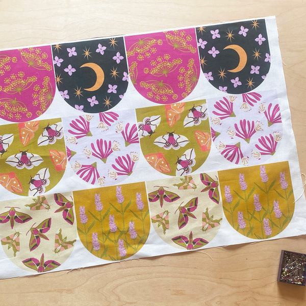 Sewing project | Midsummer night bunting | make your own