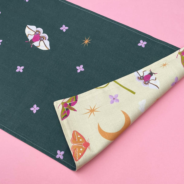 Midsummer night table runner | double sided | made to order