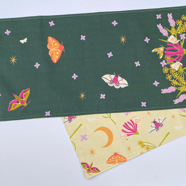 Midsummer night table runner | double sided | made to order