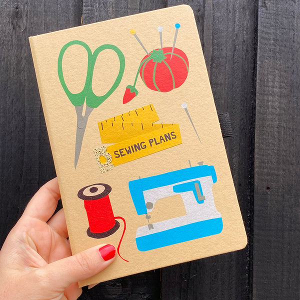 Sewing plans journal | ready to send