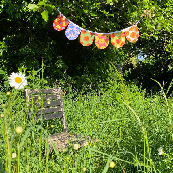 Summer solstice bunting | sewing project | make your own