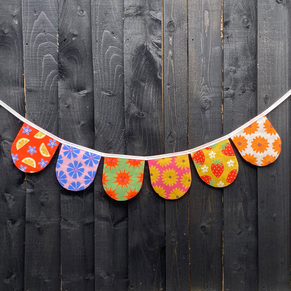 Summer solstice bunting | sewing project | make your own