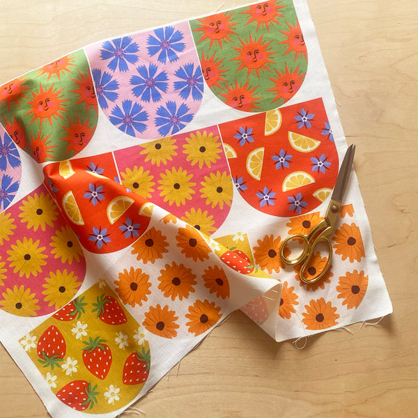 Summer solstice bunting | sewing project | make your own