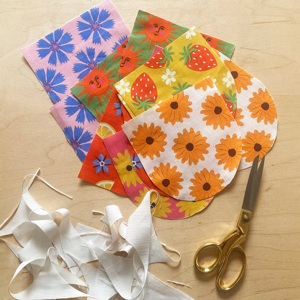 Summer solstice bunting | sewing project | make your own