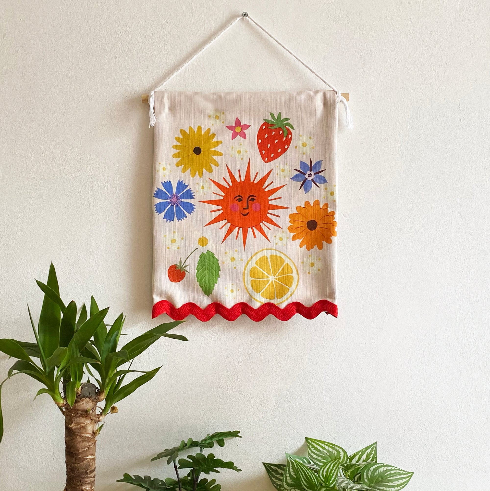 Summer solstice wall hanging | made to order