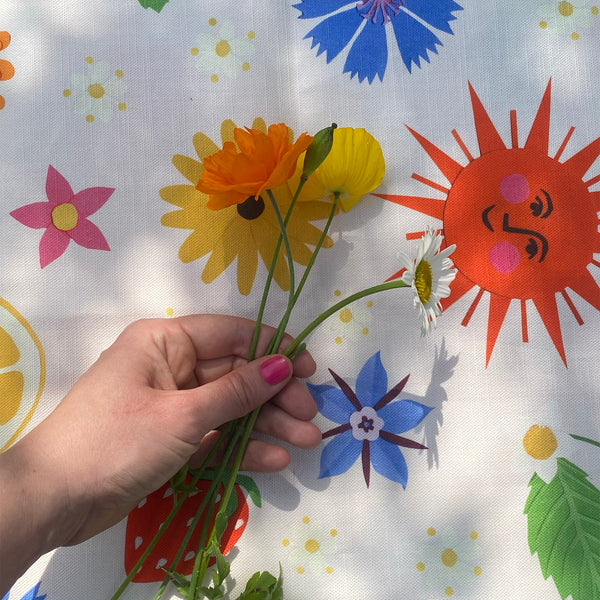 Summer solstice tablecloth | made to order