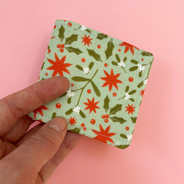 Fabric bookmark | Festive