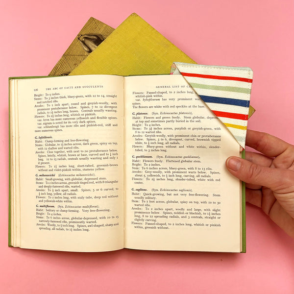 Fabric bookmark | Ice creams