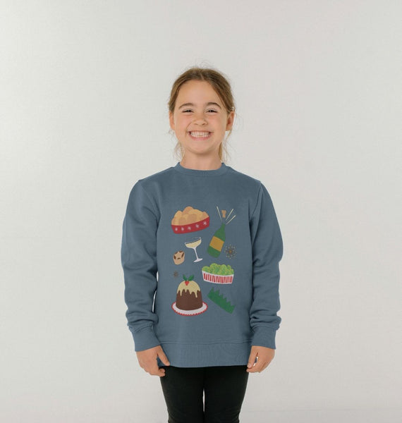 Christmas Dinner children's jumper